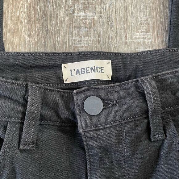 L'AGENCE Black Skinny Jeans - Picture 2 of 12